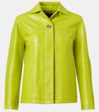 Gucci Interlocking G leather jacket