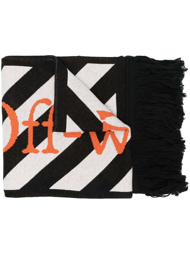 Photo: OFF-WHITE - Scarf With Logo