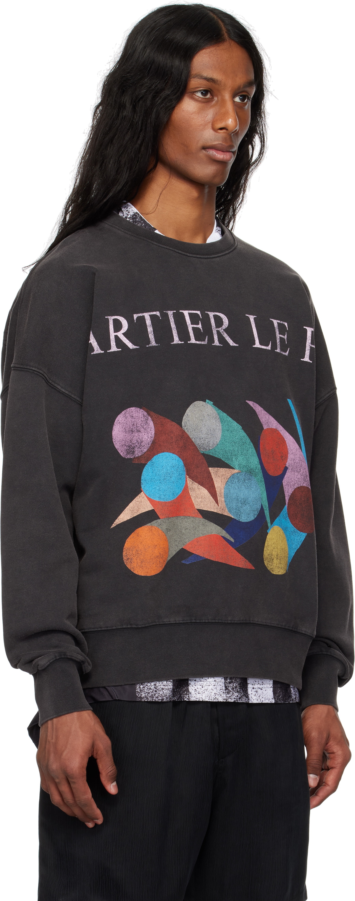 le PÈRE Black Antonio Carrau Edition Carrau Sweatshirt