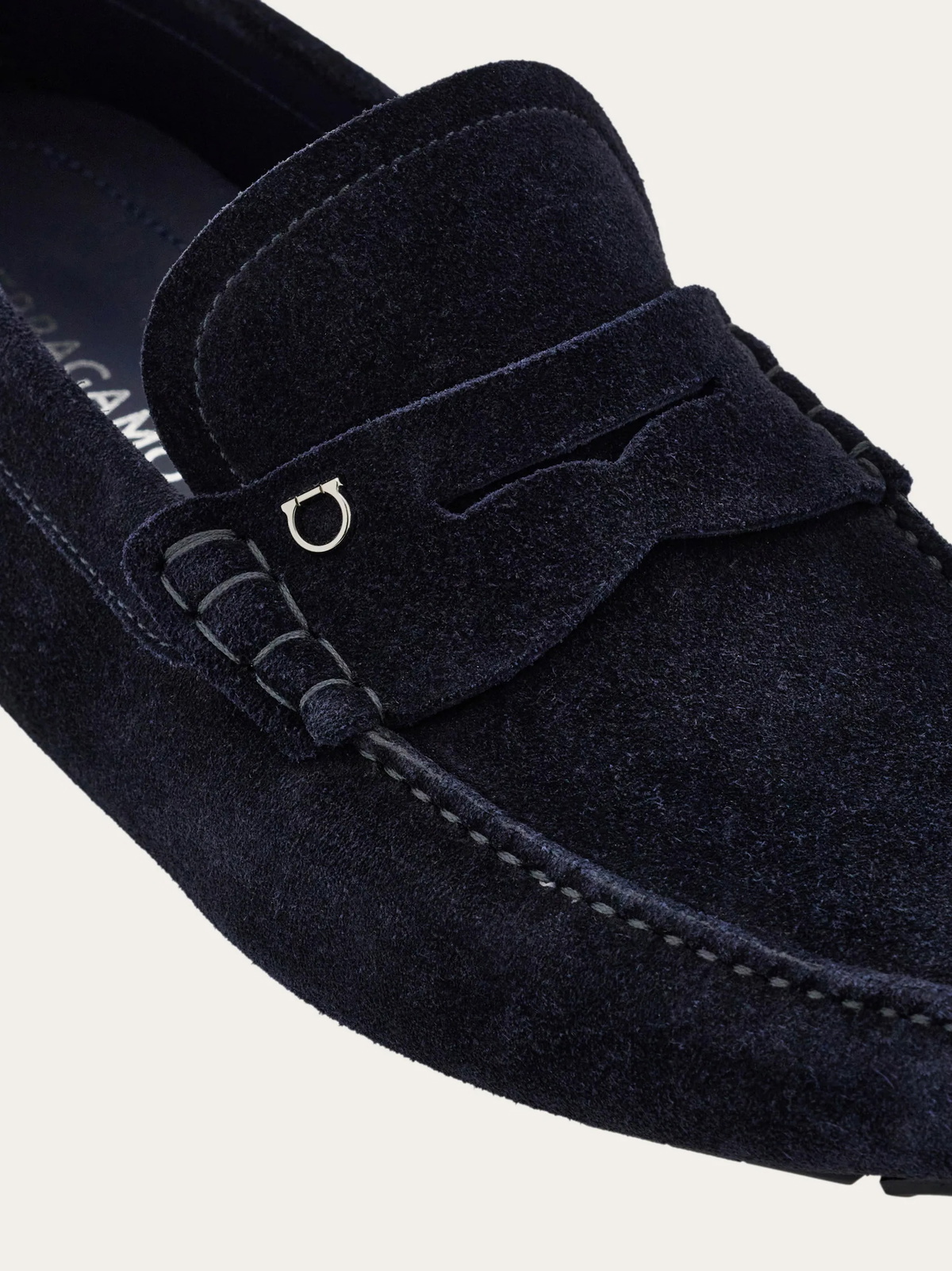 Ferragamo Mens Penny driver in Blue