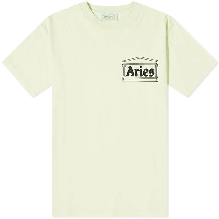 Photo: Aries Temple T-Shirt in Pastel Green