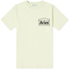 Aries Temple T-Shirt in Pastel Green