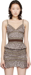 KNWLS Brown Freya Camisole