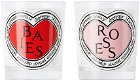 diptyque Limited Edition Valentine’s Day Baies & Roses Duo Candle Set