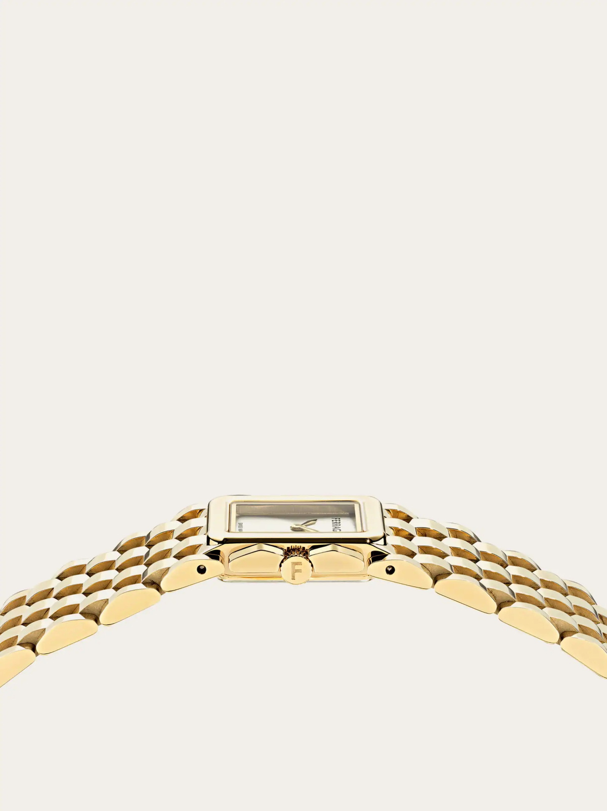 Ferragamo Womens Ferragamo Entrelacé watch in Gold