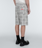 Kenzo - Patchwork print cotton shorts