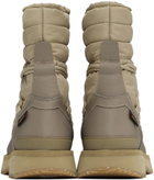 SUICOKE Beige BOWER-TRevab-HI-LACE Boots