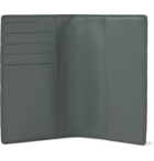 Bottega Veneta - Intrecciato Leather Passport Cover - Gray