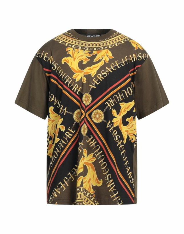 Photo: Versace Jeans Couture Mens T-shirt Military in Green