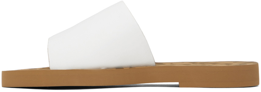 See by Chloé White Essie Slide Mules