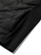 CASTORE - Bocaray Panelled Stretch-Jersey and Quilted Shell Down Jacket - Black