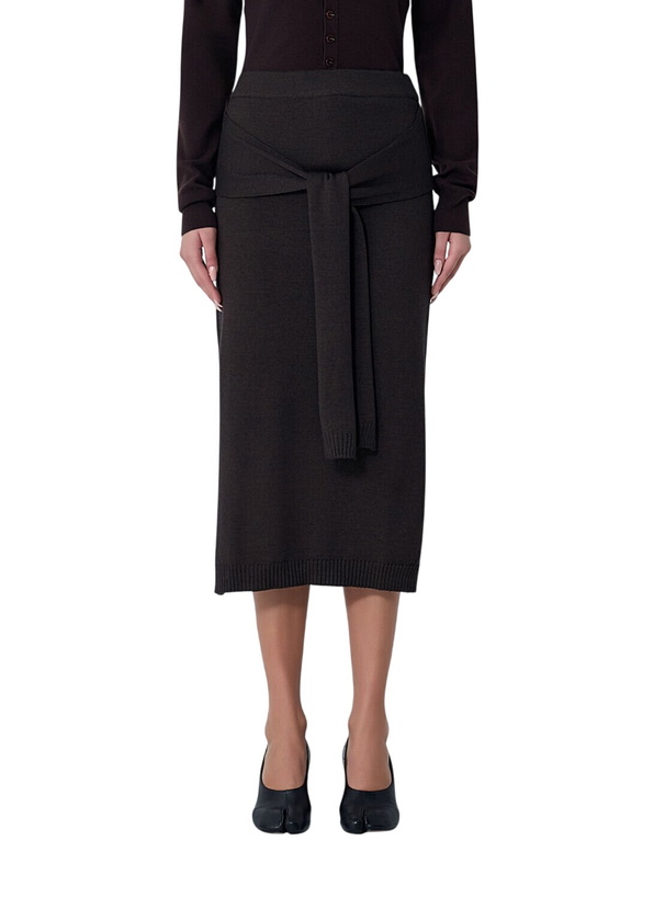 Photo: Lemaire Trompe L’Oeil Midi Skirt