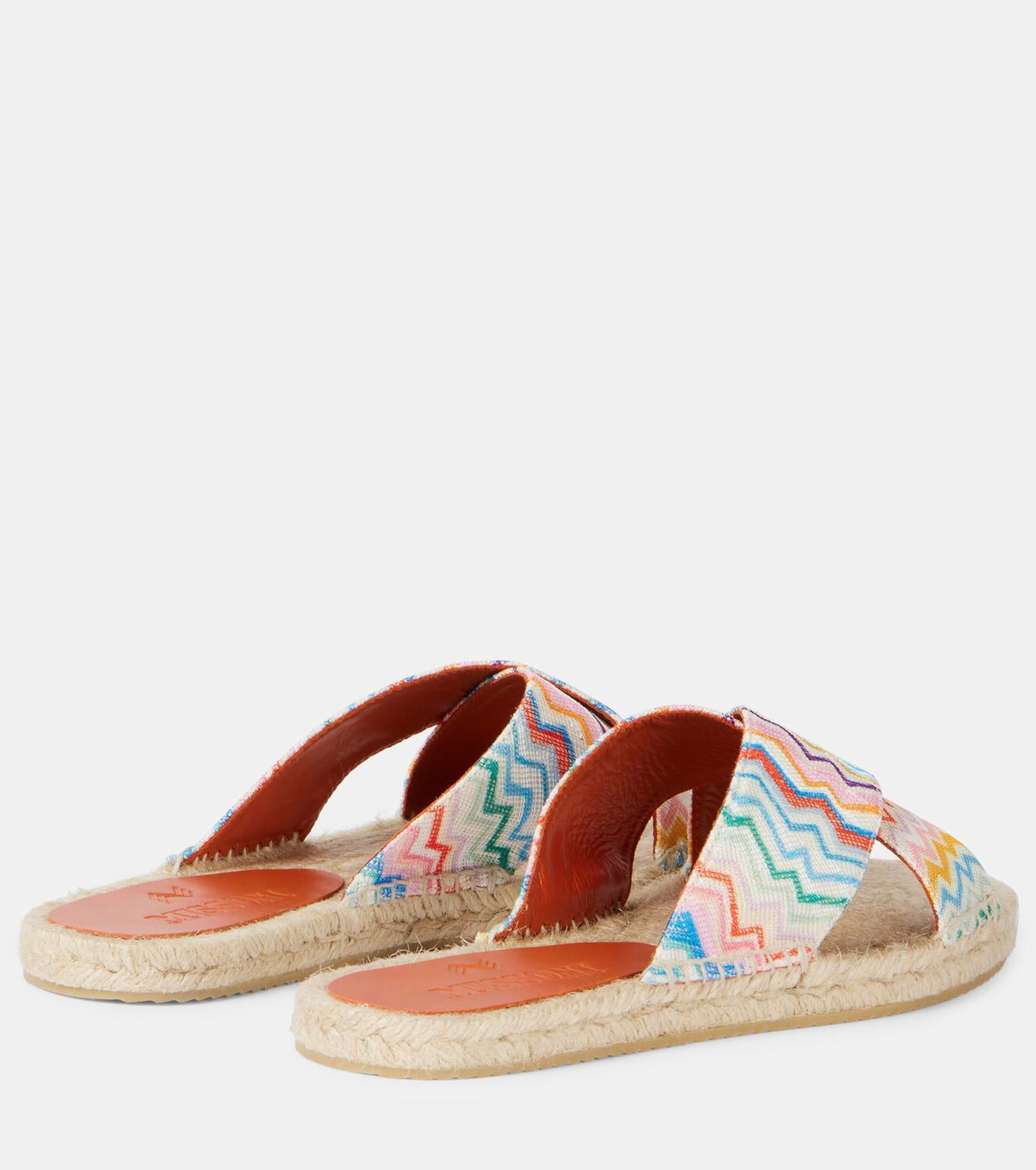 Missoni Harlow Zigzag espadrille slides