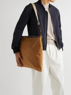 Bleu de Chauffe - Baston2 Leather-Trimmed Cotton-Canvas Messenger Bag