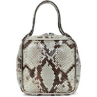 Alexander Wang Grey Snake Halo Bag