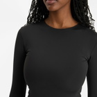 Entire Studios Women's Long Sleeve Bodysuit in Soot