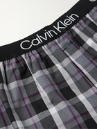 Calvin Klein Underwear - Logo-Print Cotton-Blend Jersey Pyjama Set - Black