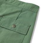 Saturdays NYC - Mid-Length Logo-Appliquéd Swim Shorts - Green