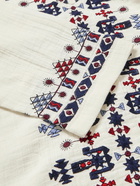 Isabel Marant - Cikariah Embroidered Cotton-Gauze Shirt - White