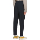 Maison Kitsune Navy City Trousers