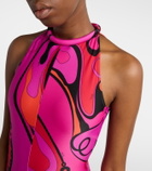 Pucci Orchidee halterneck jumpsuit