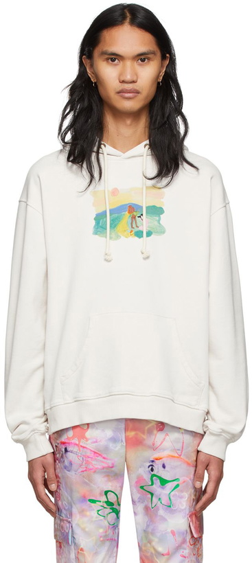 Photo: Carne Bollente Beige Full Front Hoodie