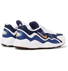Nike - Air Zoom Alpha Mesh and Leather Sneakers - Blue
