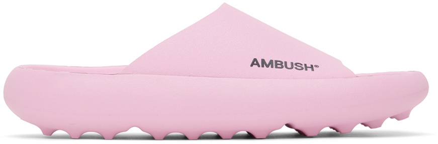 AMBUSH Pink Slider Sandals