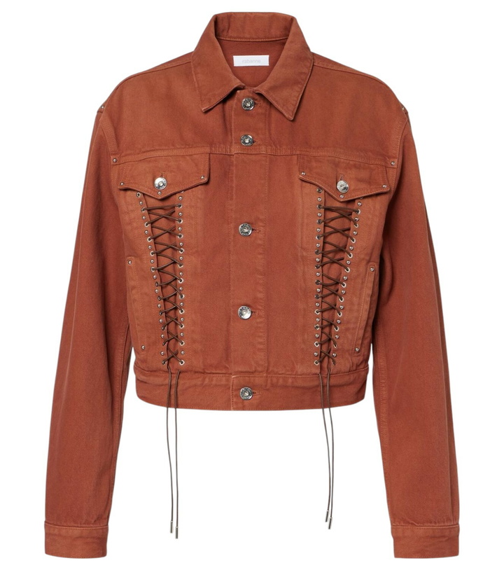 Photo: Rabanne Cropped denim jacket