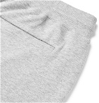 Hanro - Mélange Loopback Stretch-Cotton Jersey Sweatpants - Gray