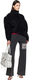 032c Gray Hardcore Wellness Lounge Pants