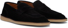 Dolce&Gabbana Black Calfskin Loafers