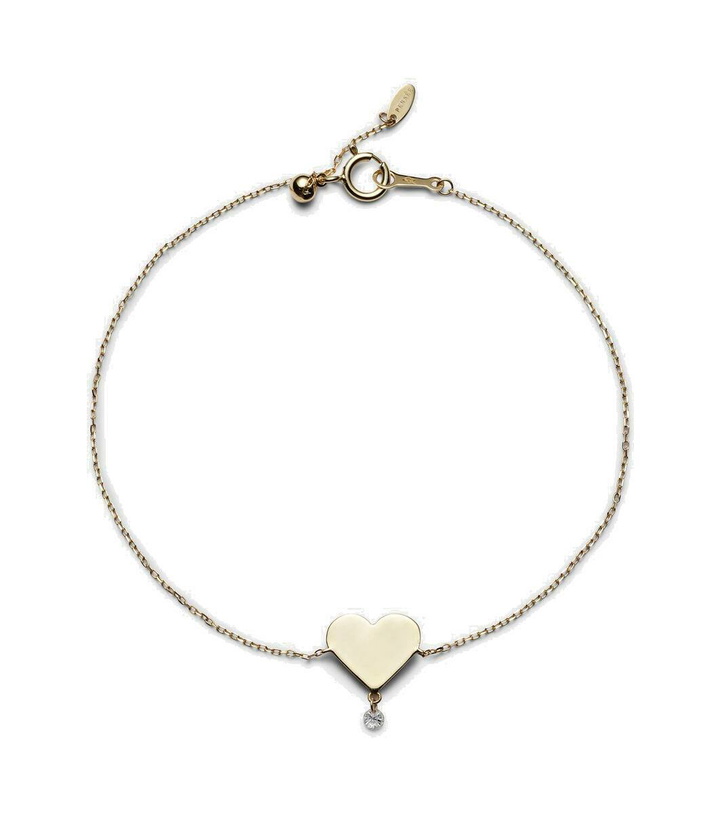 Photo: Persée 18kt gold bracelet with diamonds
