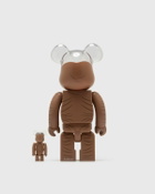 MEDICOM BEARBRICK 100% 400% E.T. Brown Mens Collectibles & Toy