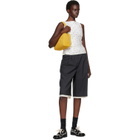 MARGESHERWOOD Yellow Soft Boston Small Bag