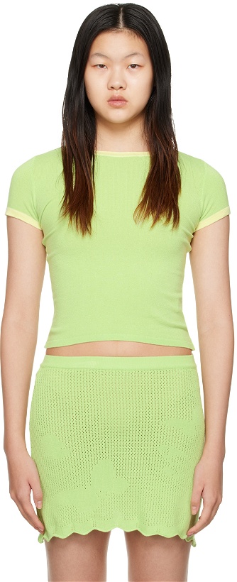 Photo: Fruity Booty SSENSE Exclusive Green T-Shirt