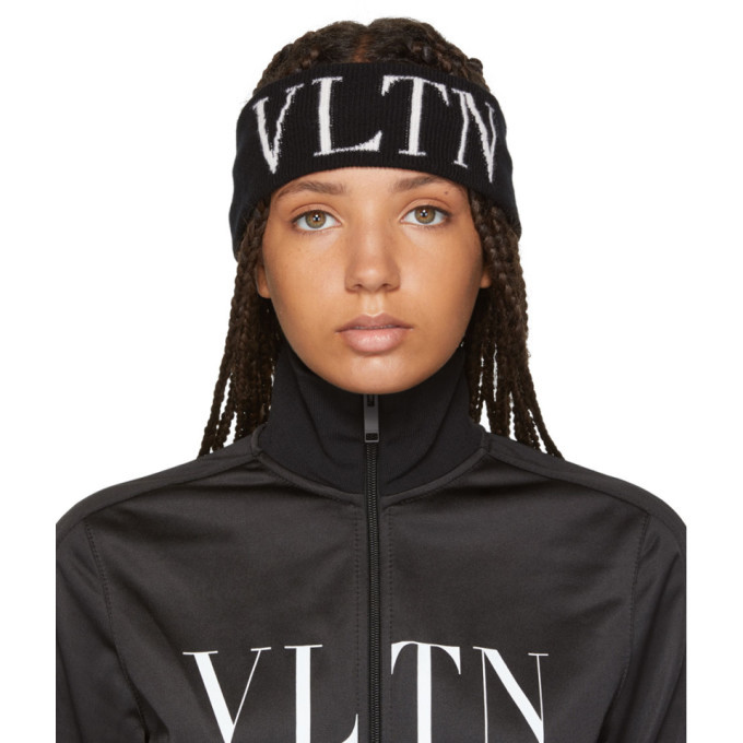 Valentino Black Valentino Garavani VLTN Headband Valentino  display picture 2