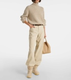 Loro Piana Shearling ankle boots
