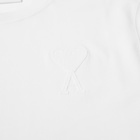 AMI Men's Tonal Logo T-Shirt in White
