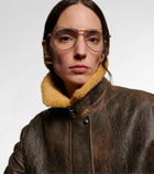 Fendi Fendigraphy aviator glasses