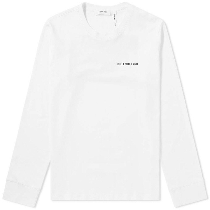 Photo: Helmut Lang Long Sleeve Taxi Tee White