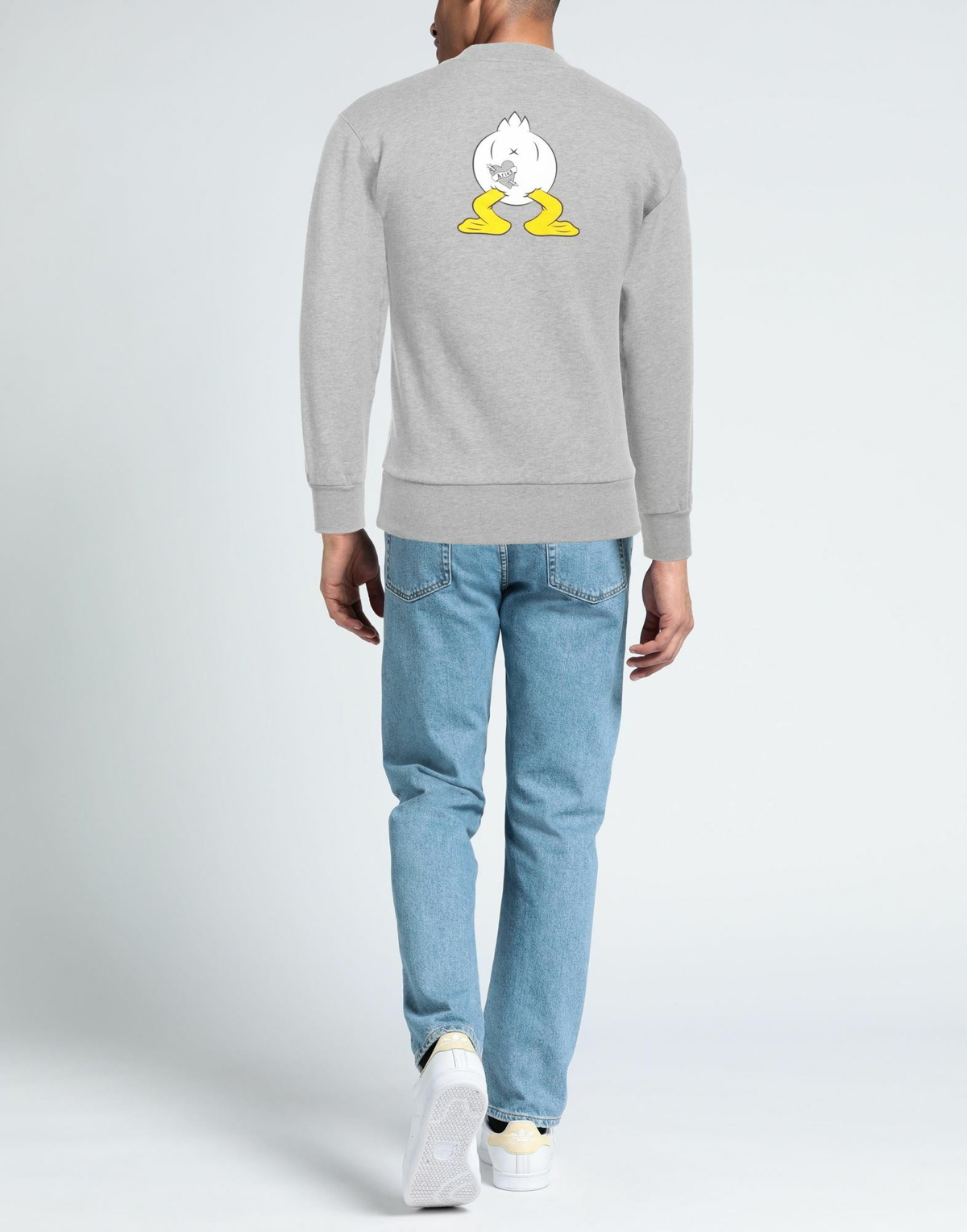 Aries Mens Sweatshirt in Grey