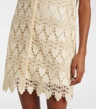 Frame The Deco lace minidress