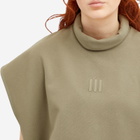 Adidas x FOG Women's Adidas x Fear of God Athletics Moc Neck Sweat in Clay