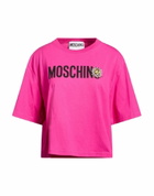 Moschino Womens T-shirt Fuchsia
