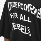 Undercoverism Men's Rebels T-Shirt in Black