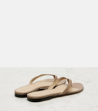 The Row Sacha leather thong sandals