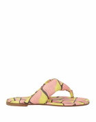 Pucci Womens Thong sandal in Pink