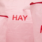 HAY Candy Mono Wash Bag - Wash Set of 3 in Light Pink 