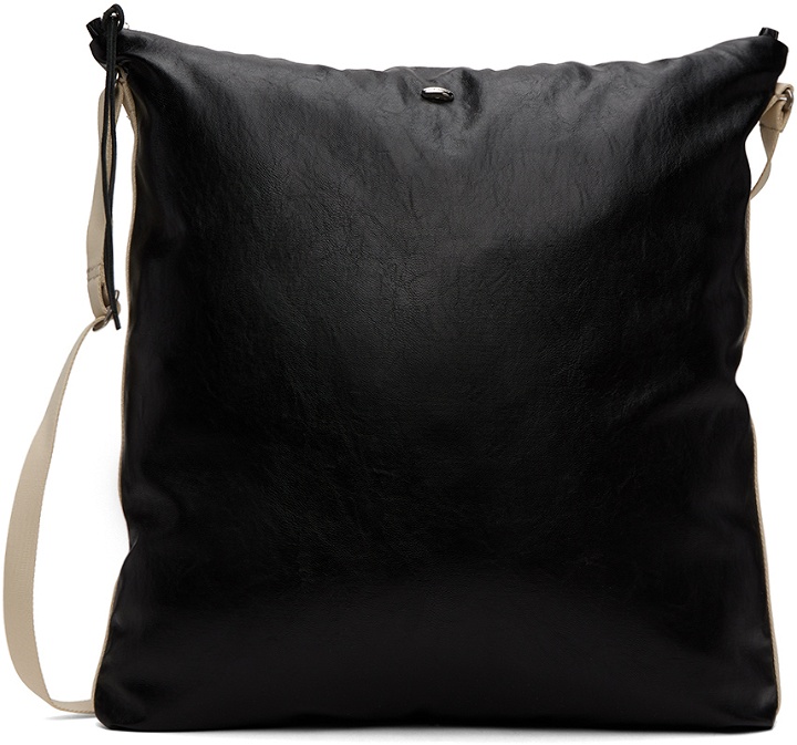 Photo: Our Legacy Black Capo Faux-Leather Tote
